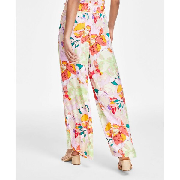 バースリー レディース カジュアルパンツ ボトムス Women 039 s Floral-Print Pull-On Wide-Leg Pants, Created for Macy 039 s Alexa Floral A