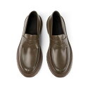 カンペール メンズ スリッポン・ローファー シューズ Men's Moccasin Walden Casual Penny Loafers Medium Brown