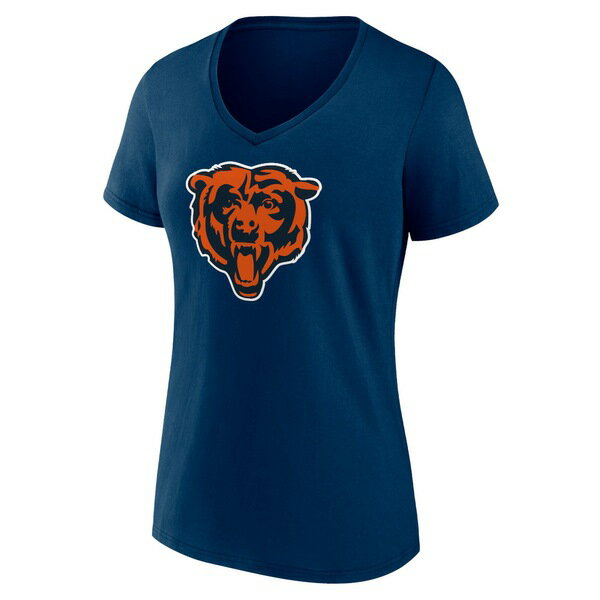 t@ieBNX fB[X TVc gbvX Chicago Bears Fanatics Branded Women's Mother's Day VNeck TShirt Navy