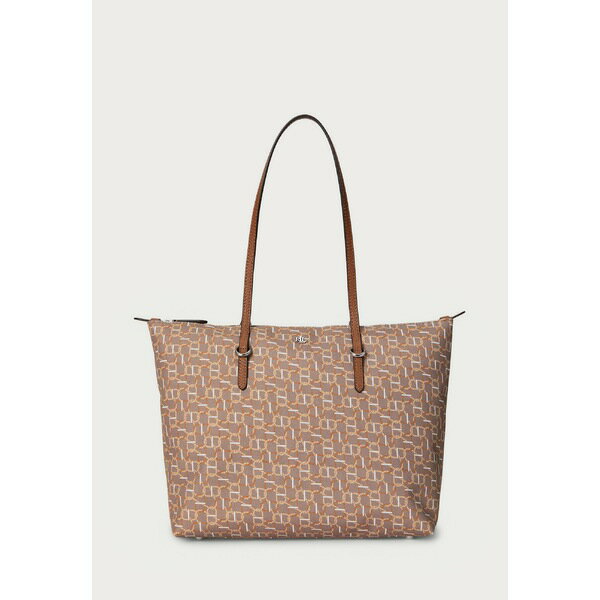 ラルフローレン レディース トートバッグ バッグ NYLON MEDIUM KEATON TOTE BAG - Tote bag - beige/brown