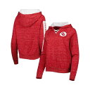 コロシアム レディース パーカー・スウェットシャツ アウター Women's Crimson Oklahoma Sooners The Devil Speckl...