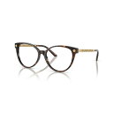 ヴェルサーチ レディース サングラス&アイウェア アクセサリー Women's Eyeglasses, VE3353 Havana
