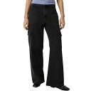 コットンオン レディース デニムパンツ ボトムス Women's Relaxed Cargo Jean Graphite black