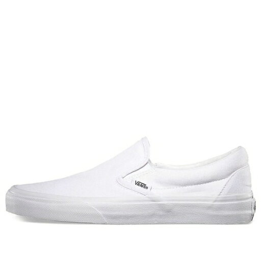 Vans バンズ メンズ スニーカー 【Vans Classic Slip-On 'White Canvas' VN000EYEW00】 サイズ US_M_4.5 Vans バンズ メンズ スニーカー 【Vans Classic Slip-On 'White Canvas' VN000EYEW00】 サイズ US_M_4.5