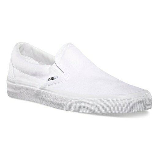 Vans バンズ メンズ スニーカー 【Vans Classic Slip-On 'White Canvas' VN000EYEW00】 サイズ US_M_4.5