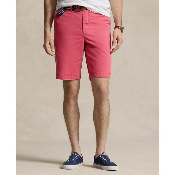ラルフローレン メンズ カジュアルパンツ ボトムス Men's Relaxed Fit Twill 10" Short Nantucket Red