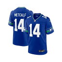 ナイキ メンズ シャツ トップス Seattle Seahawks Men's Game Jersey D.K. Metcalf Royal(4)