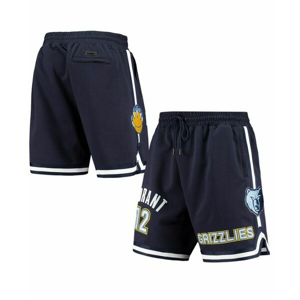 プロスタンダード メンズ カジュアルパンツ ボトムス Men's Ja Morant Navy Memphis Grizzlies Team Player Shorts Navy