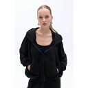 ノクチューン レディース パーカー・スウェットシャツ アウター Women's Zipper-Front Oversized Hooded Sweatshirt...