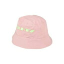【送料無料】 リックオウエンス メンズ 帽子 アクセサリー Hats Pink
