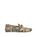 【送料無料】 トッズ メンズ スリッポン・ローファー シューズ Loafers Beige