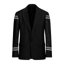 【送料無料】 ヴェルサーチ メンズ ジャケット&ブルゾン アウター Blazers Black
