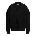 【送料無料】 ラネウス メンズ カーディガン アウター Cardigans Black
