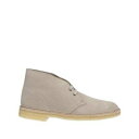 【送料無料】 クラークス メンズ ブーツ シューズ Ankle boots Beige(4)