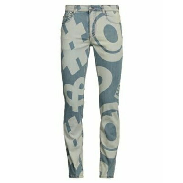 【送料無料】 モスキーノ メンズ デニムパンツ ボトムス Jeans Blue