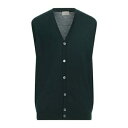 【送料無料】 ブルックスフィールド メンズ カーディガン アウター Cardigans Green