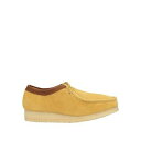 【送料無料】 クラークス メンズ ドレスシューズ シューズ Lace-up shoes Yellow(4)