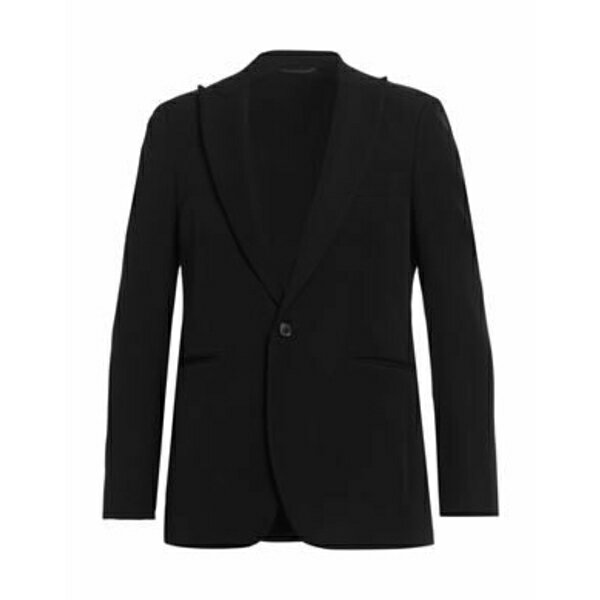 【送料無料】 PTトリノ メンズ ジャケット&ブルゾン アウター Blazers Black