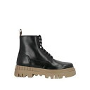 【送料無料】 サントーニ メンズ ブーツ シューズ Ankle boots Black