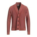 【送料無料】 ボリオリ メンズ カーディガン アウター Cardigans Orange