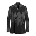 【送料無料】 アミリ メンズ ジャケット&ブルゾン アウター Blazers Black