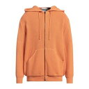 【送料無料】 モスキーノ メンズ カーディガン アウター Cardigans Orange