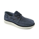 アカデミクス メンズ ドレスシューズ シューズ Men's Knox Boat Shoes Navy