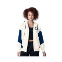 スターター レディース カットソー トップス Women's White Indianapolis Colts Scrimmage Full-Zip Hoodie White(4)