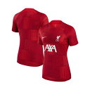 ナイキ レディース カットソー トップス Women's Red Liverpool 2023 Pre-Match Top Red