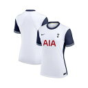 ナイキ レディース カットソー トップス Women's White Tottenham Hotspur 2024/25 Home Replica Jersey...