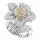エフィー コレクション レディース リング アクセサリー EFFY Diamond Pav Large Flower Statement Ring (1-5/8...