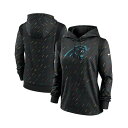 ナイキ レディース カットソー トップス Women's Anthracite Carolina Panthers NFL Crucial Catch Ther...