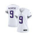 ナイキ レディース カットソー トップス Women's J.J. McCarthy White Minnesota Vikings Alternate Gam...