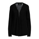 【送料無料】 エルマンノ シェルヴィーノ レディース ニット&セーター アウター Cardigans Black