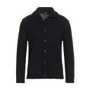 【送料無料】 ファブリツィオ デル カルロ メンズ カーディガン アウター Cardigans Black