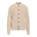 【送料無料】 ヘリテージ メンズ カーディガン アウター Cardigans Beige