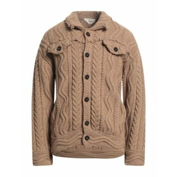 【送料無料】 アトモファクトリー メンズ カーディガン アウター Cardigans Beige