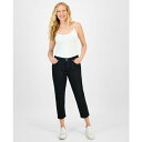 スタイルアンドコー レディース デニムパンツ ボトムス Petite Mid Rise Ankle Jeans, Exclusively at Macy's Deep Black