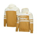 ミッチェル&ネス メンズ パーカー・スウェットシャツ アウター Men's Tan/Cream Milwaukee Brewers Head Coach Pullover Hoodie Tan, Cream