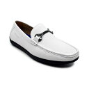 アカデミクス メンズ スリッポン・ローファー シューズ Men's Ogden Slip On Comfort Loafers White