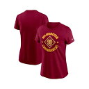 ナイキ レディース カットソー トップス Women's Burgundy Washington Commanders 90th Anniversary T-Shirt Burgundy(4)