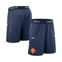 ナイキ メンズ カジュアルパンツ ボトムス Men's Navy St. Louis Cardinals Authentic Collection City Connect Performance Knit Shorts Navy(4)