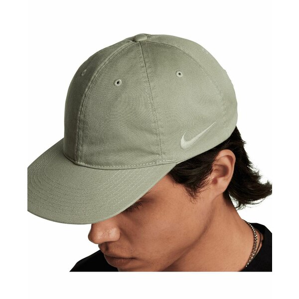 ʥ ǥ ˹ ꡼ Men's and Women's Green Washed Swoosh Club Adjusta...