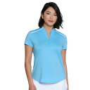 スポットハーレー レディース カットソー トップス Women's Cortina Short Sleeve Polo Aqua blue