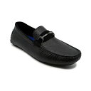 アカデミクス メンズ スリッポン・ローファー シューズ Men's Dover Driving Loafers Black