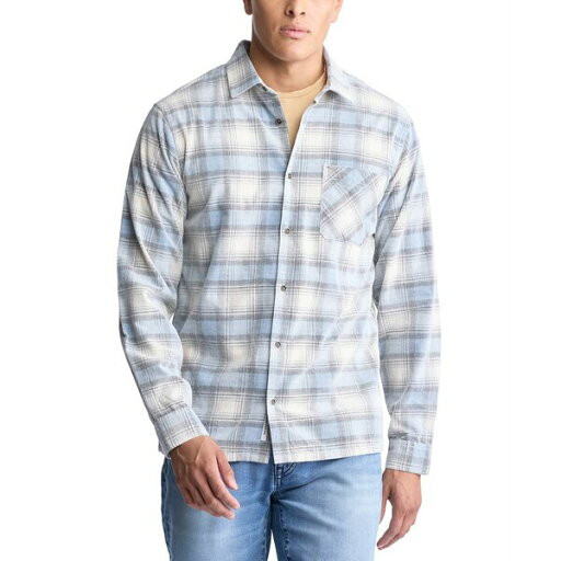 バッファロー・デイビッド・ビトン メンズ シャツ トップス Men's Satro Classic-Fit Plaid Button-Down Corduroy Shirt Deep Ultra バッファロー・デイビッド・ビトン メンズ シャツ トップス Men's Satro Classic-Fit Plaid Button-Down Corduroy Shirt Deep Ultra