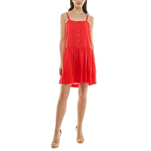 テイラー レディース ワンピース トップス Petite Pintuck Square-Neck Mini Dress Tomato テイラー レディース ワンピース トップス Petite Pintuck Square-Neck Mini Dress Tomato