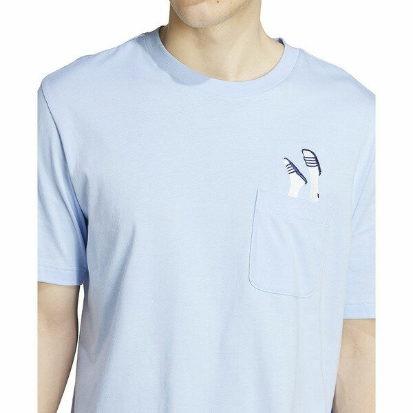 ǥ   ȥåץ Men's Slide Regular-Fit Embroidered Graphic Pocket ...