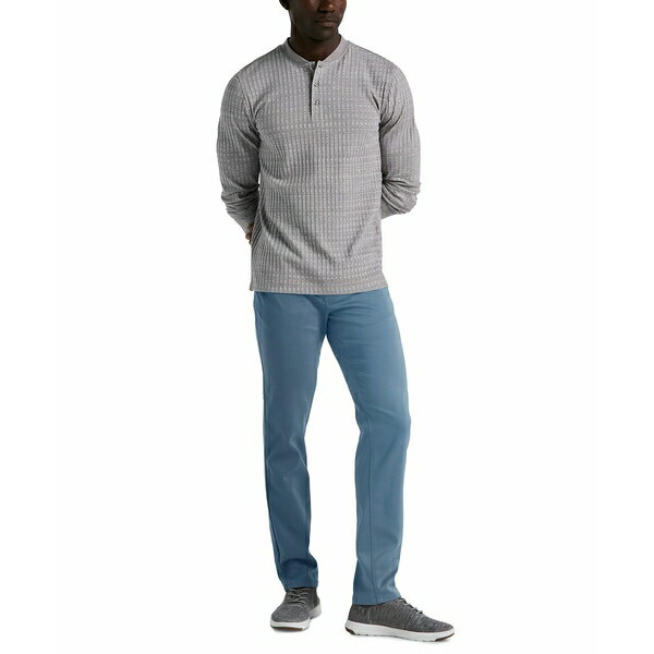 ペリーエリス メンズ カジュアルパンツ ボトムス Men's Double-Weave Slim-Fit 5-Pocket Pants Blue Mi..