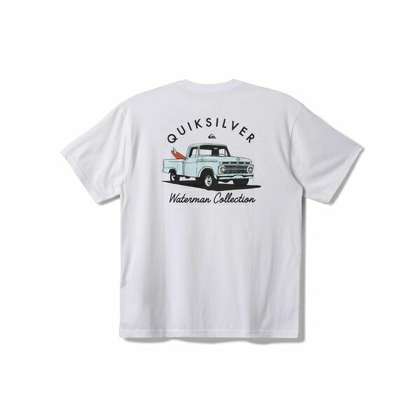 クイックシルバー ウォーター マン メンズ シャツ トップス Quiksilver Men's Four Wheeler Screen T-S..